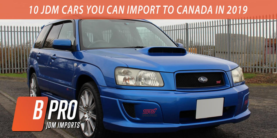 10 JDM cars you should import to Canada in 2019