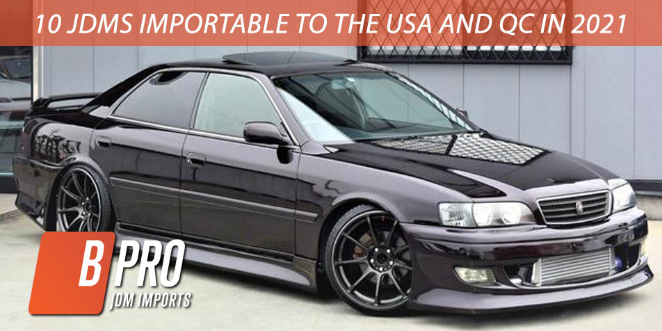 Top 10 JDM cars importable to the USA and Quebec in 2021